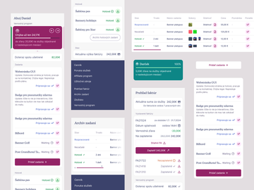 customer platform for freelancers, mobile version